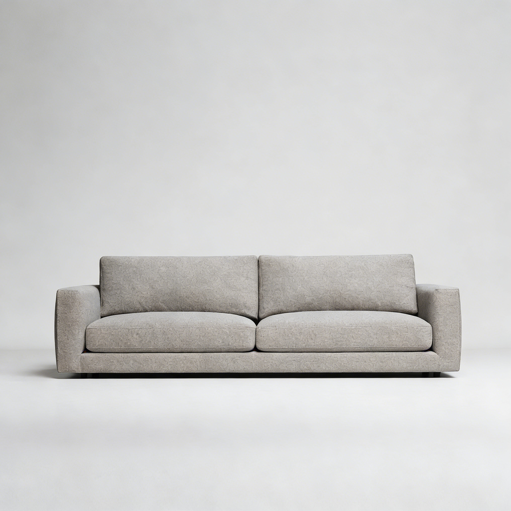 Aura Sofa - Bohoes Samt Grau - Bohoes Design aus Samt