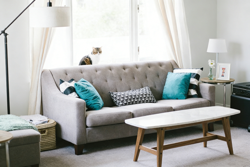 Berlin Esstisch aus Walnussholz - Grün