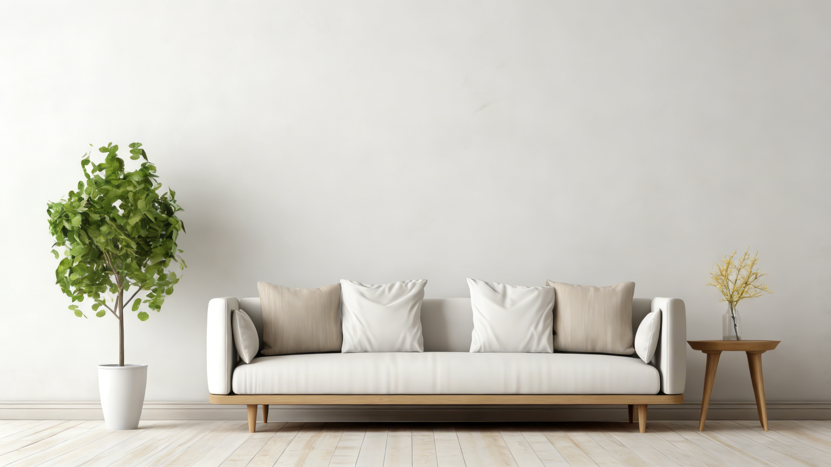 Circle Couchtisch - Holz Tischplatte (Schwarz) - Mitte des Jahrhundertses Design aus Holz