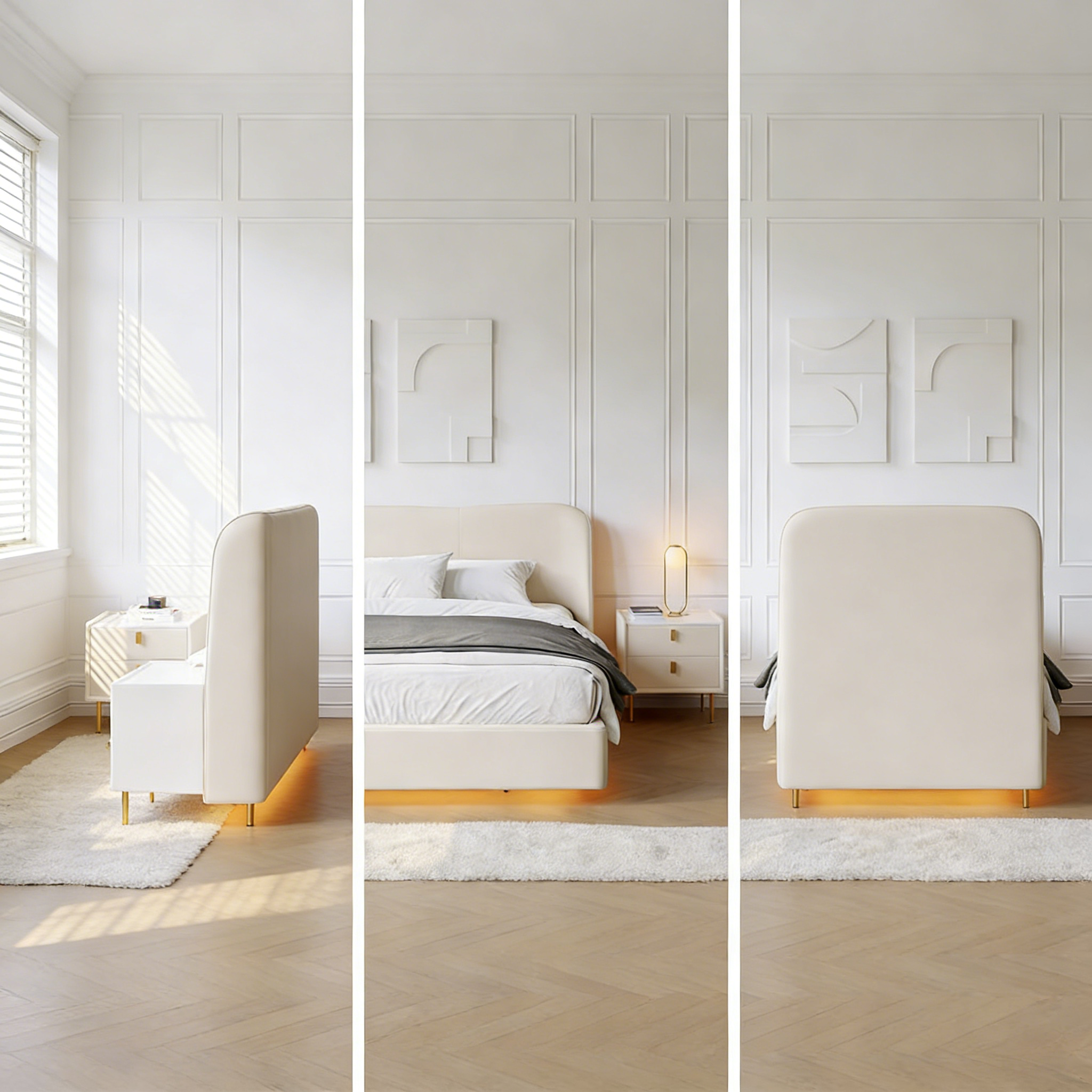 Cloud Sofa - Industriees Velours Grau