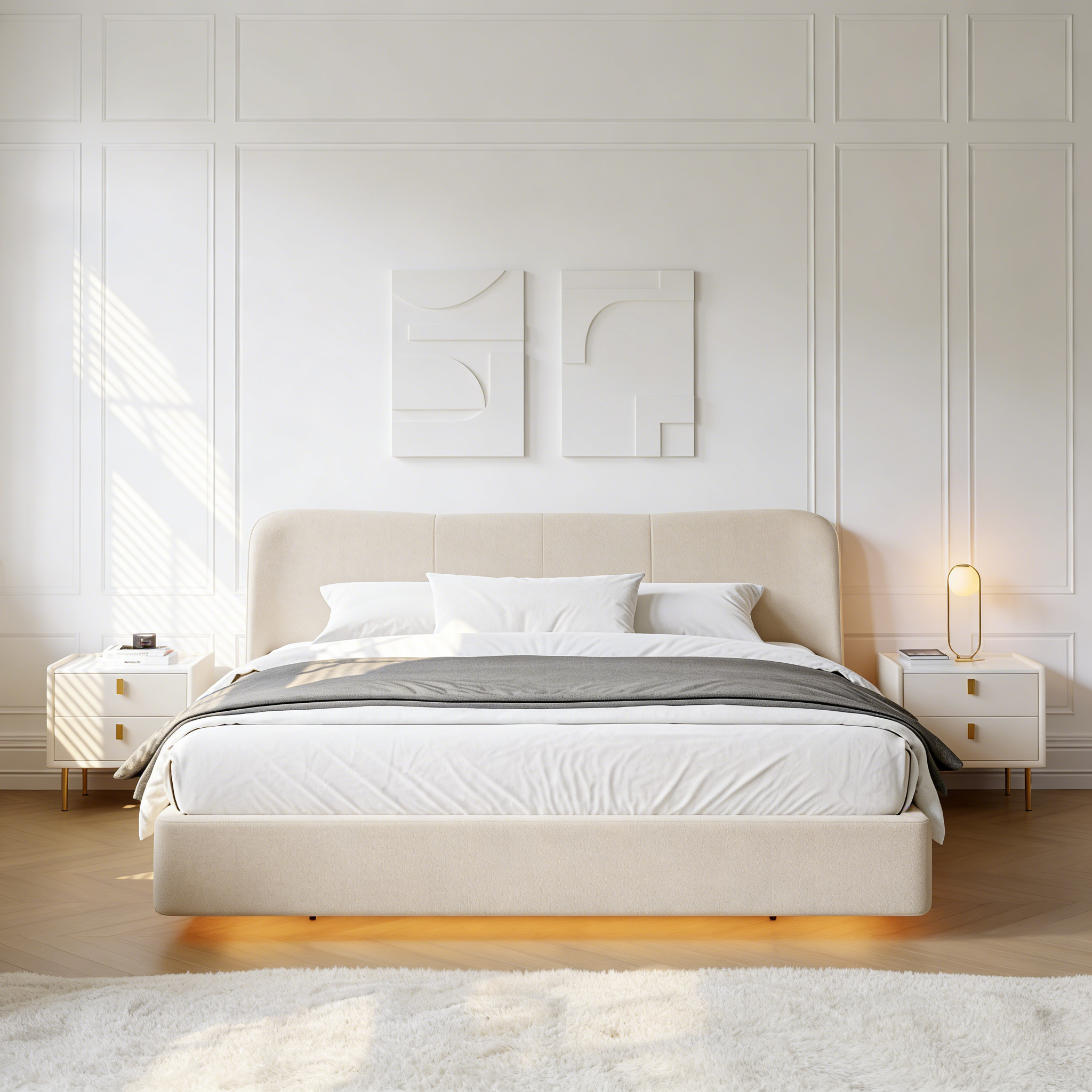 Cloud Sofa - Industriees Velours Grau