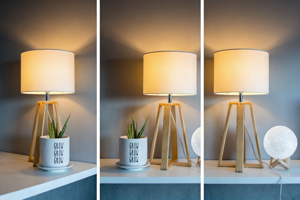 Eames Stuhl - Minimalistisch (Creme)