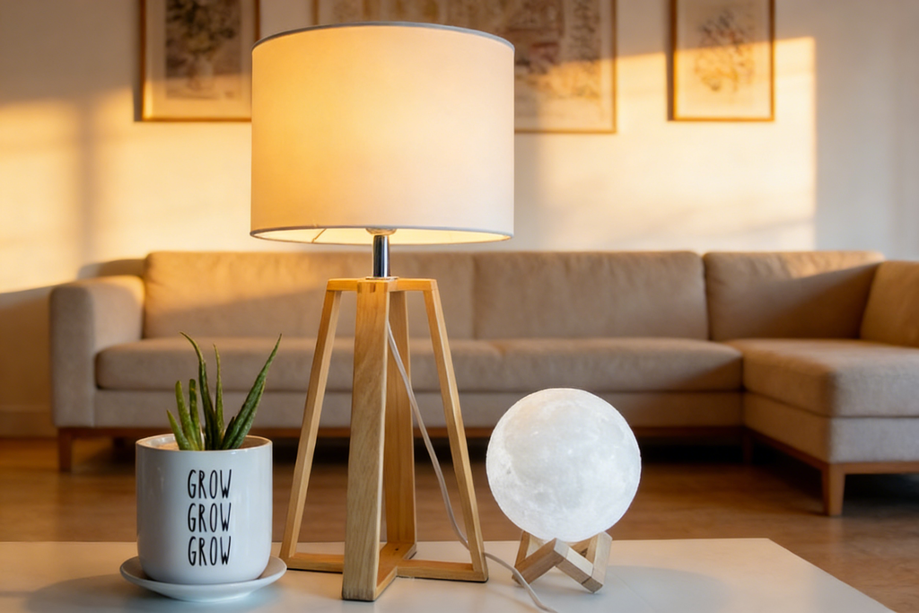 Eames Stuhl - Minimalistisch (Creme)