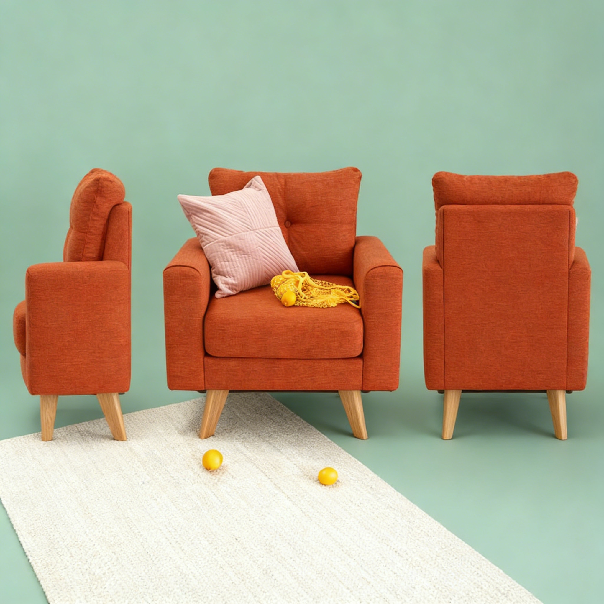 Form Couchtisch - Glas Tischplatte (Schwarz)