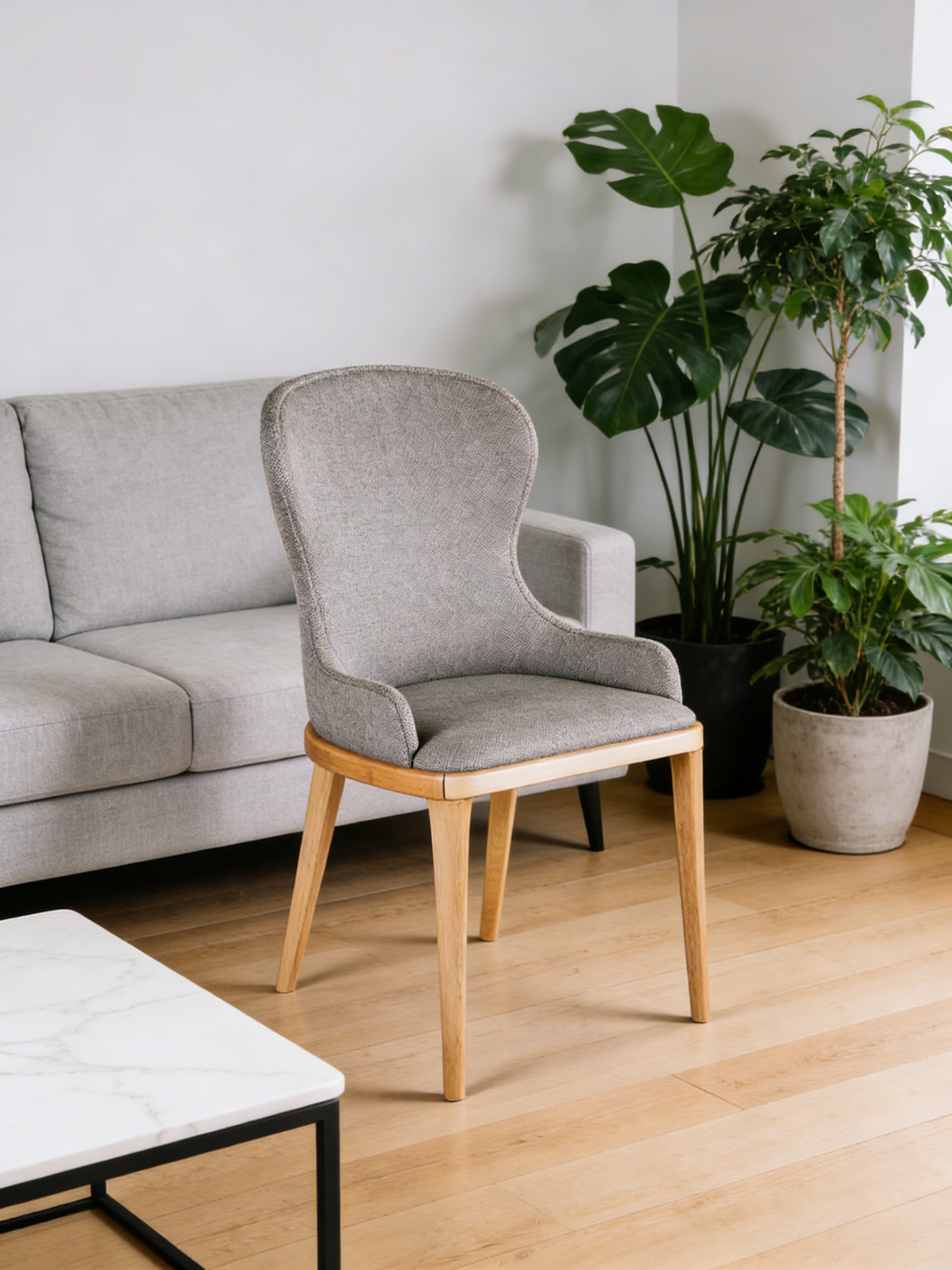 Ghost Stuhl - Modern (Braun)