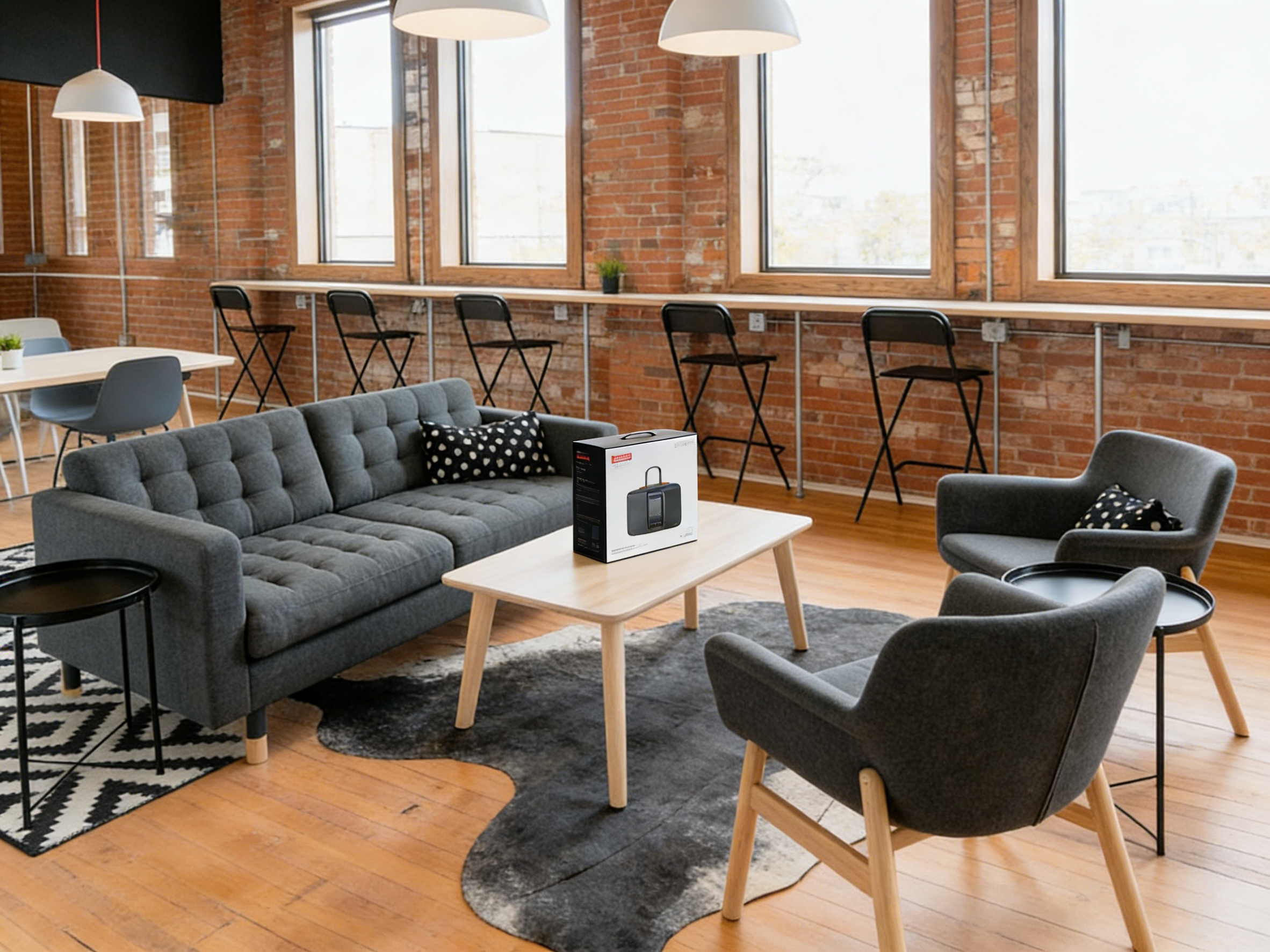 Guard Schrank aus Eiche - Mitte des Jahrhunderts (Schwarz)