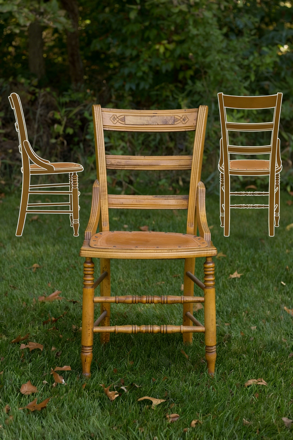 Rest Bett mit Upholstery-Kopfteil - Creme