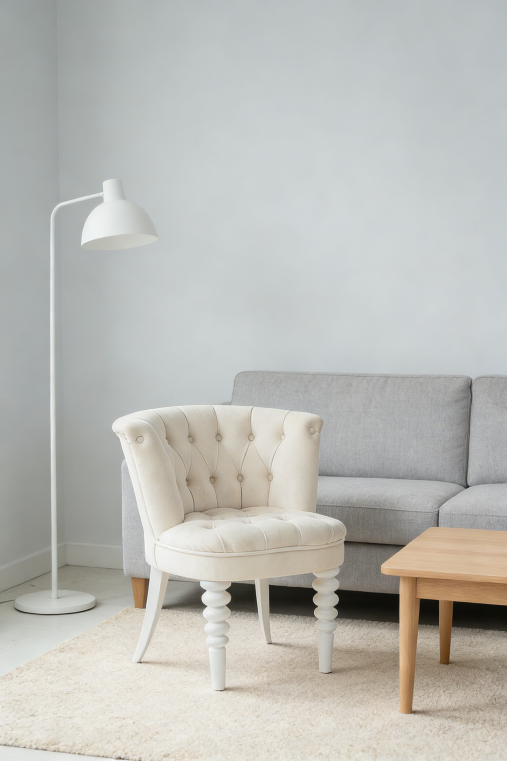 Shine Lampe aus Stoff - Modernes Design